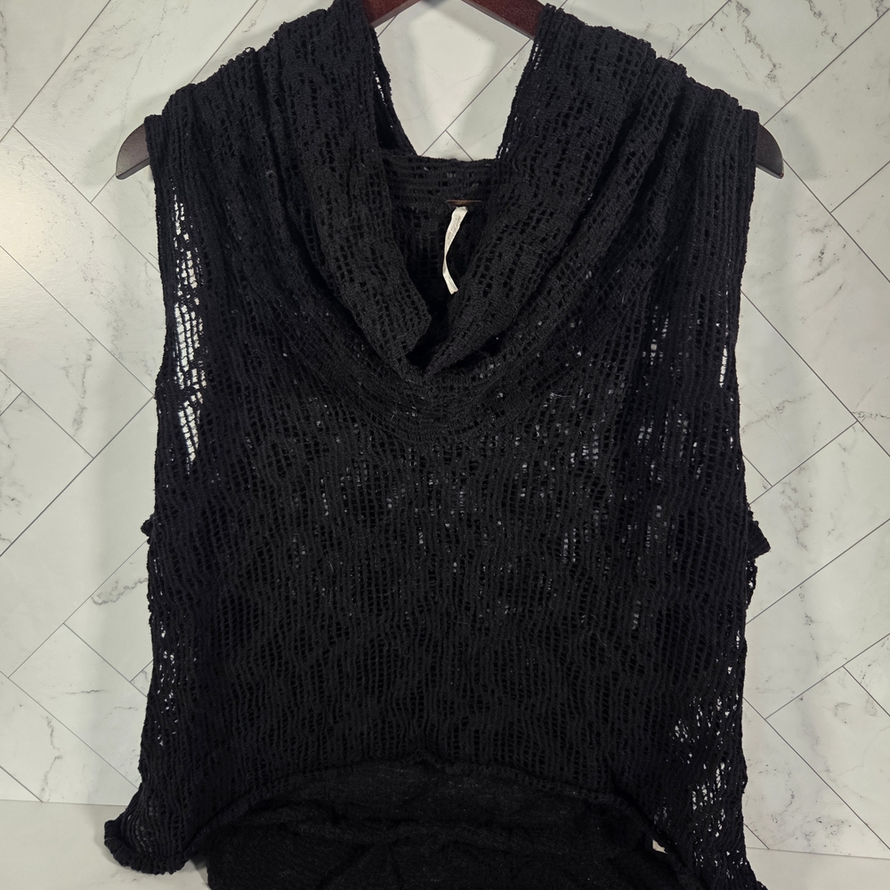 Black Beach Coverup